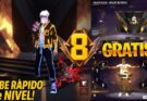 Sube del nivel 1 al 8 rápido en Free Fire 2025